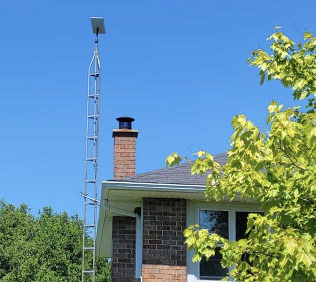 SJ Satellite Tower Install